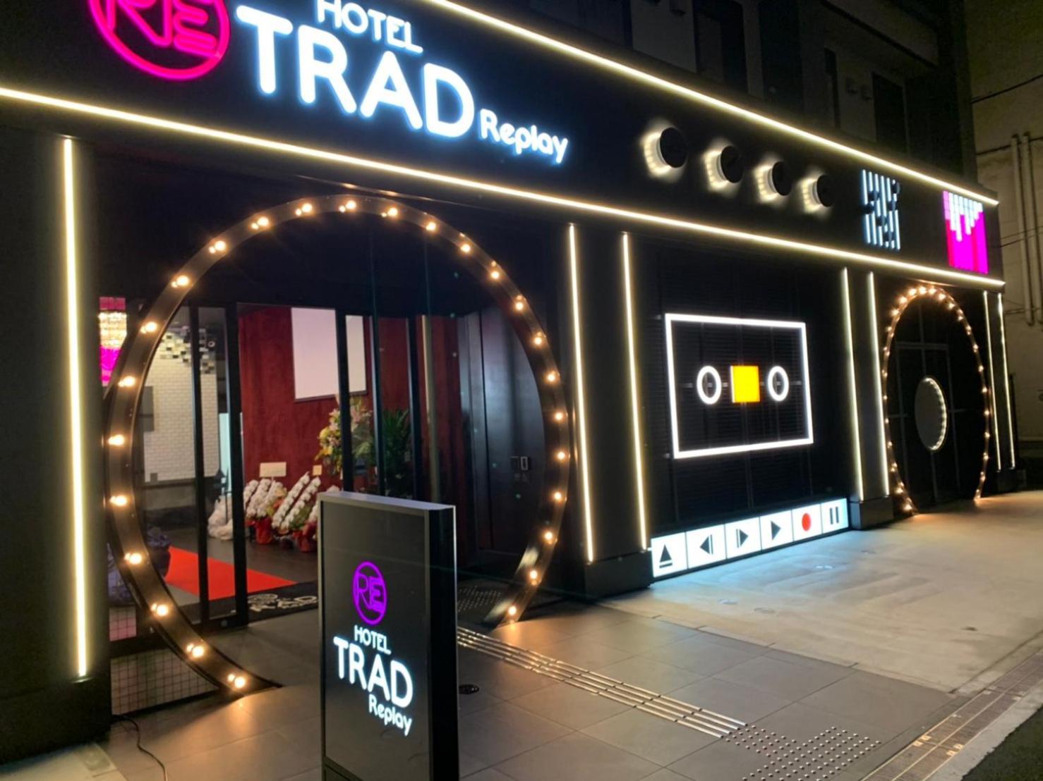 Hotel Trad Replay Osaka Exterior foto